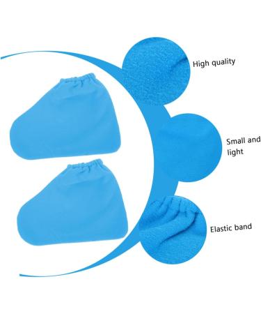 1paire Couvre Cire Pour Soins Des Chaussettes Paraffine R utilisables Pour Traitements Hydratants Ou Salon - Buy Online on GoSupps.com