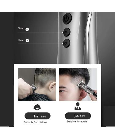 CAFFIA Hair Clippers for Men Cordless Hair Clippers Waterproof Design Professional Nose Hair Trimmer and Shaver for Barbers with 4 Adjustable Speed Settings & LCD Display - Buy Online on GoSupps.com