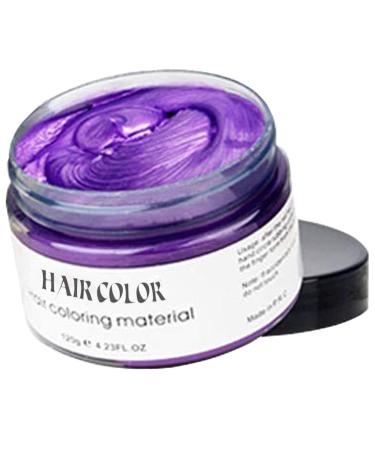 Acosexy Purple Temporary Hair Color Wax for Kids - Disposable Natural Hair Dye Pomade for Instant Hairstyle - Great for Party, Cosplay, Masquerade - Buy Online on GoSupps.com