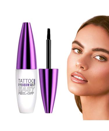 Generisch Peelable Brow Gel for eyebrows - Anti-frizz gel with peel-off technology - Instant definition and natural look - Perfect for weddings