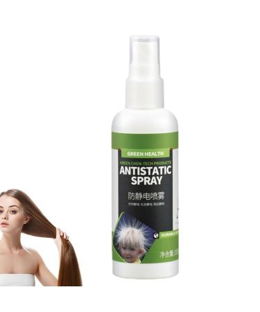 Siopob Static Guard Spray 100ml Static Schmatic For Clothing | Natural Static Cling Remover Anti-static Spray Travel Size Hair Anti-static Spray Static Cling Spray