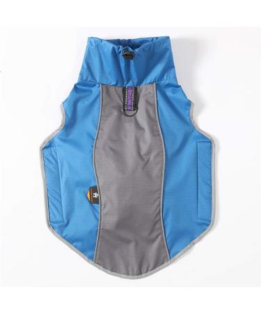 PLUS PO Dog Raincoat - Waterproof Small Dog Full Raincoat in Blue | Perfect for Rainy Days - International Shipping Available - Buy Online on GoSupps.com