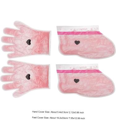 Beavorty 2 Pairs Wax Gloves Paraffin Wax Gloves Foot Cover Grooming Gloves Rose Gloves Spa Moisturizing Accessory Foot Hand Covers Paraffin Bath Liner Booties Wax Feet Cover - Buy Online on GoSupps.com