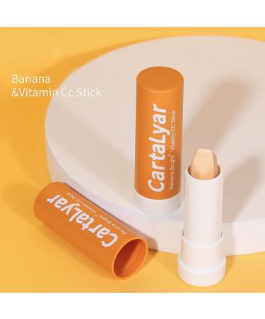 Banana Vitamin CC Eye Stick - Hydrating Vitamin C Serum Balm for Revive & Glow | Color Correcting Eye Cream Stick - Buy Online on GoSupps.com
