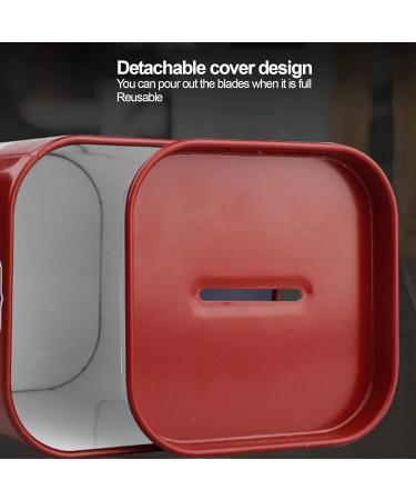 Razor Blade Disposal Case - Large Red Storage Box for Safe Waste Blades - Detachable Barber Case for International Shipping - Buy Online on GoSupps.com