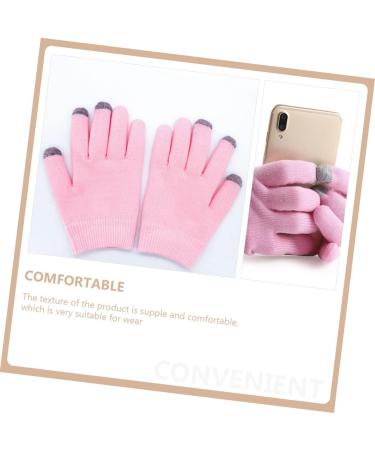 Beatifufu 2 Pairs Moisturizing Gloves Hands Spa Moisturizing Cover Gels Gloves Hands Care Mittens Dry Hands Moisturizing Spa Gloves Womens Glives Polyester Leather Gloves Miss Screen - Buy Online on GoSupps.com