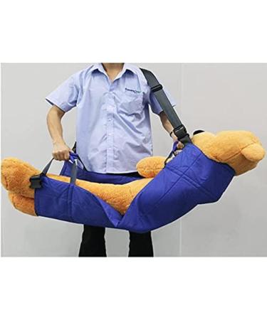Reusable Flat Slide Sheet Sliding Draw Sheets Patient Positioning Pad with Handles for Elderly Bariatric 4 Handles Blue Standard Pleasant63 Blue Standard - Buy Online on GoSupps.com