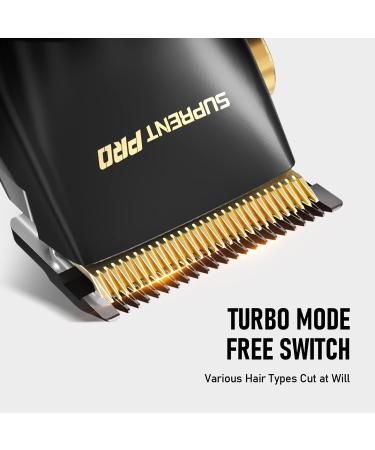 Professional USB-C Rechargeable Hair Clippers for Men | Cordless Barber T-Blade Trimmer Combo with LED Display - Boost Technology - Buy Online on GoSupps.com