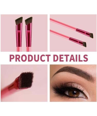 EZGHAR Home Eyebrow Care Kit 4d Laminated 4D Laminated Brow Home-Grooming Kit Multi-function Eyebrow Concealer Contour Brush 4D Hair Stroke Brow Stamp Brush-Waterproof and Long Lasting (2PCS-A) - Buy Online on GoSupps.com