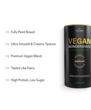 Vegan Wondershake - Choc Mint Brownie | Dairy-Free Protein Shake for Ultimate Indulgence - Buy Online on GoSupps.com