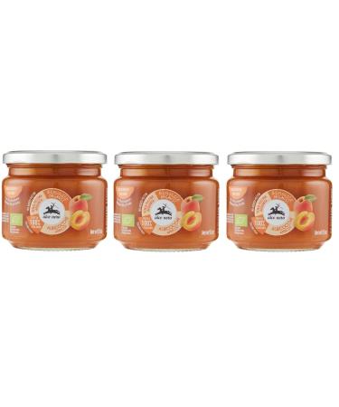 Alce Nero Organic Apricot Compote with Organic Italian Apricots 270 g
