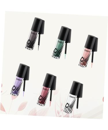 Beavorty 6pcs shimmer eyeshadow glitter liquid eyeliner shiny eyeshadow eye shadow liquid eyeshadow flash - Buy Online on GoSupps.com