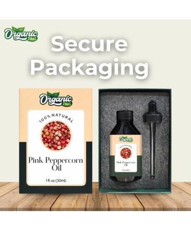 Pink Peppercorn Oil | Pure & Natural Essential Oil for Aroma Skincare & Massage - 30ml/1.01fl oz | International Shipping Available - Buy Online on GoSupps.com