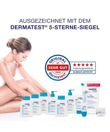 Numis Med Bodylotion PH 5.5 - Skin-Calming Lotion for Sensitive Skin | Vegan Silicone-Free Paraben-Free Mineral Oil-Free | 3-Pack (3x 200 ml) - Buy Online on GoSupps.com