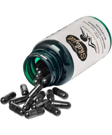 Buy Golden Mountains Shilajit Vegan 90 Capsules | 500 mg Pure Altai Premium Minerals for Optimal Health - Buy Online on GoSupps.com