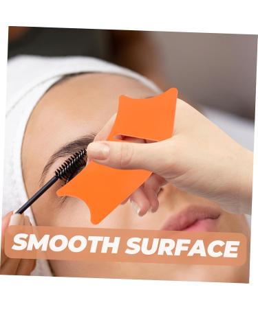 POPETPOP Eye Liner Shadow Guide Silicone Makeup Applicator Women Eyeliner Make up Make up Stencils Silicone Eyeliner Guard Tool Eyelash Comb Silica Gel Miss Third Gear 10.3x3.8cm Orange - Buy Online on GoSupps.com