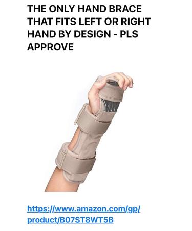 Hand Splint Night Immobilizer for Muscle Atrophy & Flexion Contractures - Orthopedic Wrist Brace for Rehabilitation - Men & Women - Buy Online on GoSupps.com