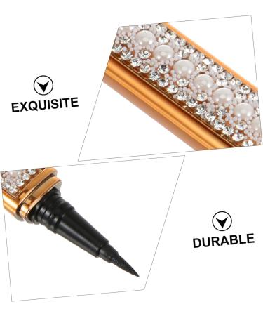 POPETPOP 2pcs Self Adhesive Mascara Eyeshadow Pencil Natural Matte Eyeliners No Blooming Eyeliner Cosmetic 1 count (Pack of 1) Goldenx2pcs - Buy Online on GoSupps.com