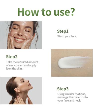 50ML Tighten and Lift Neck Cream Neck Firming Cream Anti-Aging Neck Cream Anti Wrinkle Moisturizing Neck Cream Smoothing Double Chin Neck Cream Neck Firming Cream Tightening Lifting Sagging Skin - Buy Online on GoSupps.com