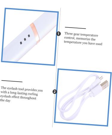 Didiseaon Eyelash Curler Mini Electric Eyelashes Curler Eyelash Tool Eye Beauty Makeup Tools Mini Eye Professional Styling Tools Lashes Tool White Abs Electrical Tools Curly - Buy Online on GoSupps.com