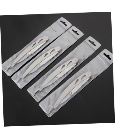 Beavorty Vintage Stainless Steel Razor for Men | Premium Inoxlm Razor Holder & Hair Clip - Perfect Gift for Men - Buy Online on GoSupps.com