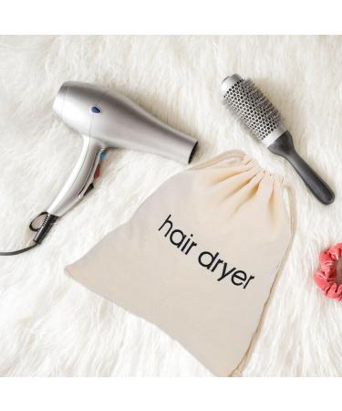 Outanaya 8 Pcs Hair Dryer Storage Bag Hair Dryer Receive Bag Travel Hair Dryer Portable Dryers Fabric Beige - Buy Online on GoSupps.com