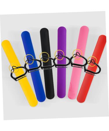 Mikinona 1 Set Braiding Auxiliary Wrist Strap Hair Tie Wristband Braiding Hair Slap Bracelets Wristband for Hair Stylist Wristband for Rubber Band Salon Hair Holder Hair Holders Wrist Band - Buy Online on GoSupps.com