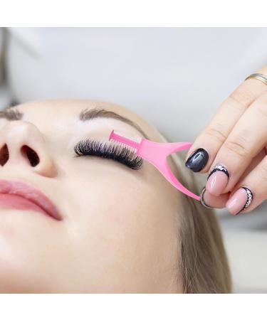 Eyelash Tools Mascara Applicator 3-In-1eyelashes Tools Makeup Eyelash Brush Tool Upper Lower Eyelash Protective Covers Lash Mascara Shield Guard Comb Professional Beauty Tools for Girls Women Pink - Buy Online on GoSupps.com