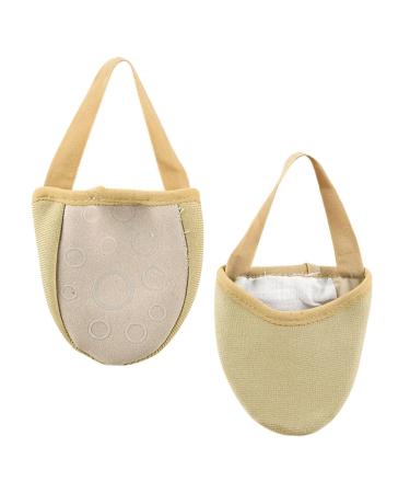 2 Pairs Yoga Toe Protector Shoes Cushion Sweat-Absorbent Forefoot Pads High-Heeled Shoes Pads Forefoot Socks Breathable Forefoot Cushion Front Palm Pads Half Palm Socks