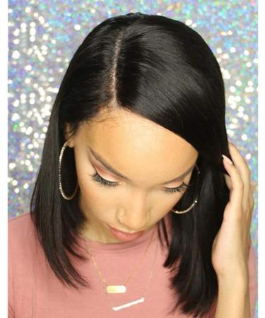 Shop Saupa Real Hair Short Wigs for Women - Brazilian Smooth Natural Black Wigs - Premium Human Hair for All Occasions - Buy Online on GoSupps.com