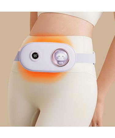 Menstruation Heating Belt | Fast-Heating Pillow for Uterus & Back Pain Relief | Elastic ABS & PC | 9.45 x 5.12 x 2.36 inches (Violet) - Buy Online on GoSupps.com
