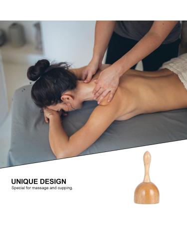 Fomiyes Wooden Hand Massage Cup - Anti-Cellulite & Lymphatic Drainage Tool for Maderotherapy & Trigger Point Release - Buy Online on GoSupps.com