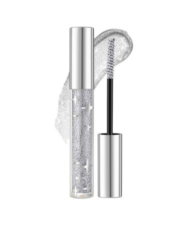 Gcerfby Long Lasting Ombre Mascara Glitter Eyelash Extension Eyelash Beauty Makeup Glitter Powered Shine Thick Voluminous Lashes 5G for Women Lashes