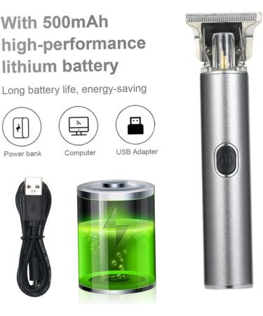 FRCOLOR 1 Set Special Carving Clippers Electric Trimmer Grooming Electric Electric Shaver Men Razors Shaver for Men USB Charging Trimmer Cutting Tool 14.7X2.4X2.4cm Silver - Buy Online on GoSupps.com