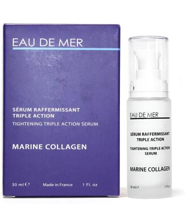 Tightening Triple Action Serum Reduces Lines and Wrinkles Minimizes Crows Feet Puffy Eyes and Bags