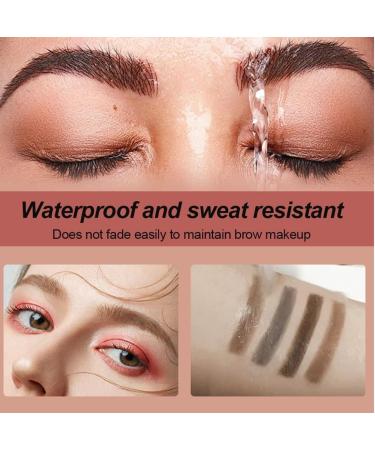 3D Eyebrow Microblading Pen 2PCS Magic Eyebrow Pencil Microblading Eyebrow Pencil 4 Tip Dark Brown Eyebrow Pencil Waterproof Eye Brown Makeup Long-Lasting Eyebrow Pencil (Maroon) - Buy Online on GoSupps.com