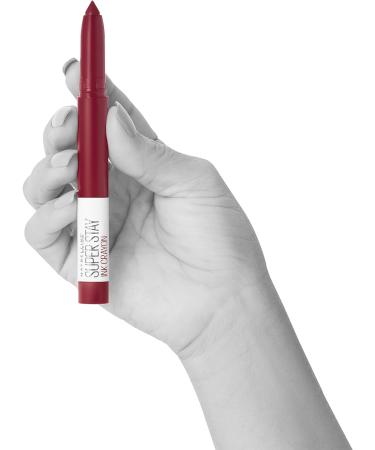 Maybelline Superstay Matte Ink Crayon Dark Red Lipstick 2g - Own Your Empire - Buy Online on GoSupps.com