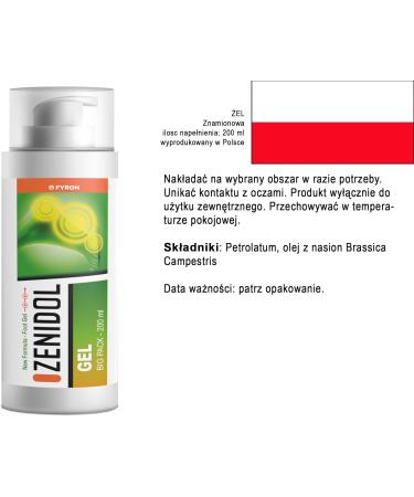  FYRON Zenidol Gel 200 ml - Buy Online on GoSupps.com