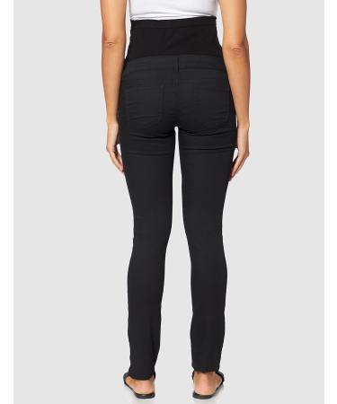 Mamalicious Women's Mljuliane Slim Maternity Jeans in Black - Size 28 - Buy Online on GoSupps.com