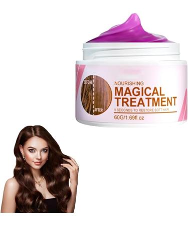 Masque Capillaire cr me lissante Silk Gloss Masque Capillaire r parateur la k ratine Pure Masque Capillaire Magique Brillant en 5 Secondes pour Cheveux secs et ab m s