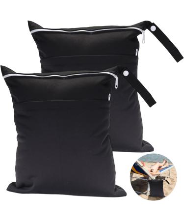 DSFSAEG 2Pcs Waterproof Wet Dry Bag Set for Baby Nappies & Gym - Portable Laundry Storage with Dual Zippers - Buy Online on GoSupps.com