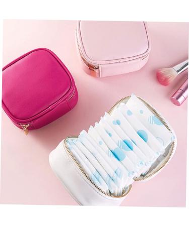 FRCOLOR High Capacity Zipper Bag & Tabi Socks - Women's Travel Diaper Organizer & Accessories Storage - Pink 12x11 CM - Buy Online on GoSupps.com