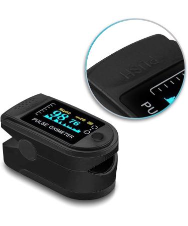 Buy NAmobile Finger Pulse Oximeter - Accurate Blood Oxygen & Heart Rate Monitor | Fast International Shipping - Buy Online on GoSupps.com