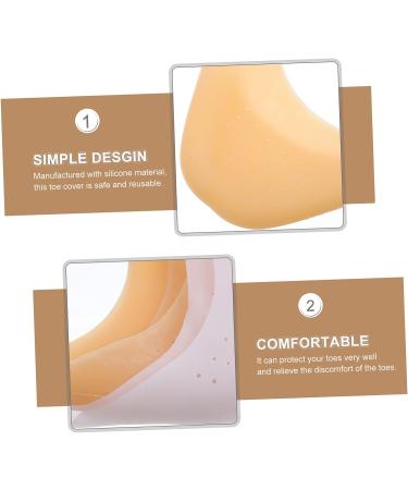 KALLORY High Heel Toe Protector Set - 6 Pairs Toe Covers for Women's Shoes - Silica Gel Pads for Pain Relief and Shoe Care - Buy Online on GoSupps.com