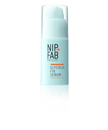 Nip + Fab Glycolic Acid Fix Serum for Face with Aloe Vera  AHA Anti-Aging for Fine Lines and Wrinkles  Refine Minimize Pores  Skin Toning  1.01 Ounce