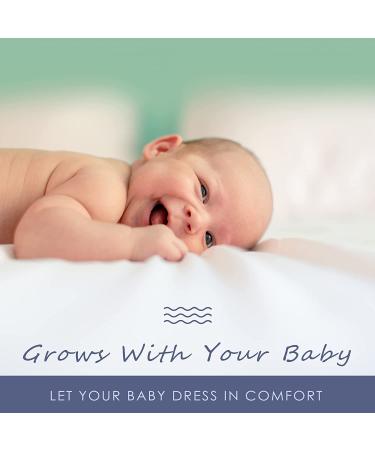 Langsprit 6 Pack Baby Cloth Diaper with Highly Absorbent Inserts - Reusable Newborn Diapers for Unisex - Washable and Eco-Friendly - Buy Online on GoSupps.com