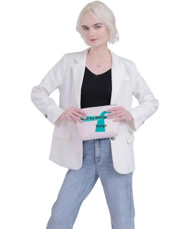 Allergy Things Funny Medicine Storage Bag for Women - G2TUP Travel Medical Bag - Buy Online on GoSupps.com