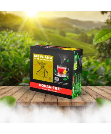 GORAN TEE Mevlana Tea Goran Black Tea in Tea Bags 100 Bags - Buy Online on GoSupps.com