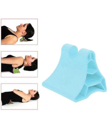 Quaim Manual Back Massage Device - Portable Occipital Release Tool for Neck & Shoulder Pain Relief | Home Massage Device in Blue - Buy Online on GoSupps.com