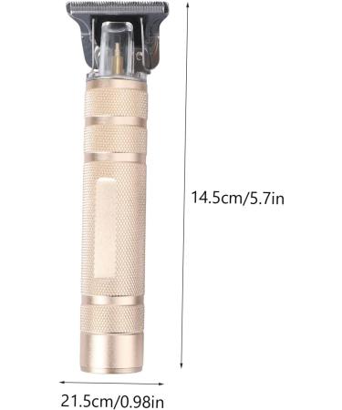 minkissy Mens Trimmers Hair Trimmer for Men Cordless Men's Hair Trimmer Cordless Hair Trimmer Hair Edgers for Men Electric Hair Trimmer Electric Haircut Supplies Hair Cutting Tool Fader Man 14.5X4.2X2.5cm Golden - Buy Online on GoSupps.com
